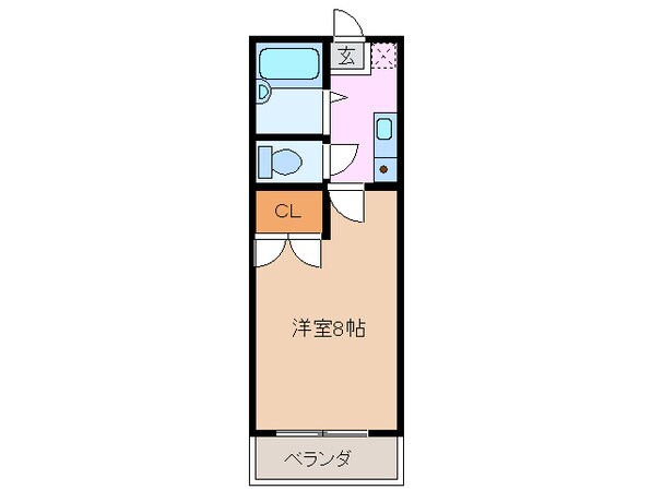 久居駅 徒歩14分 3階の物件間取画像